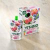 Les Compotes antioxydante pomme framboise myrtille BIO