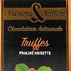 Les Truffes praliné noisette BIO