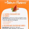 Les Tartines craquantes BIO au quinoa