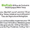 La Confiture de myrtille BIO