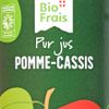 Le Pur jus de pomme Cassis BIO