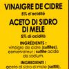 Le Vinaigre de cidre