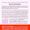 Le Chocolat au lait 32% BIO