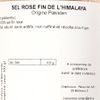 Le Sel rose fin de l'Himalaya