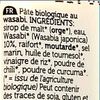 Le Wasabi végan BIO