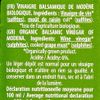 Le Vinaigre balsamique de Modène BIO et IGP