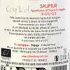 Le Vin rouge "Coq'licot" Saumur BIO AOP