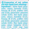 Les Colorants alimentaire