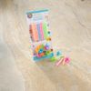 Les Bougies et bobèches multicolores