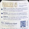 Le Vin blanc "Parallèle 45" Côtes-du-Rhône BIO et AOC