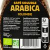 Le café soluble arabica BIO