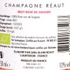 Le Champagne brut rosé Reaut BIO