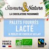 Les Palets cœur lacté chocolat au lait BIO