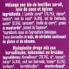Le Dal lentilles corail à la noix de coco BIO
