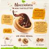 Les Mini-tartelettes pâte à tartiner Nocciolata BIO