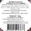 Les Rochers cacahuètes chocolat au lait BIO