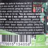 Le  Shot energy framboise citron vert BIO