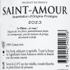 Le Vin rouge Saint Amour AOP