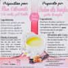 La Préparation pour un flan vanille