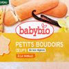 Petits boudoirs à la vanille BIO