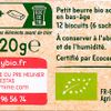 Les Petits Beurres BIO - dès 12 mois