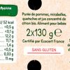 Pomme, Mirabelle & Quetsche BIO - dès 4 mois