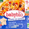 L'assiette De macaroni et légumes du soleil carottes des landes BIO-