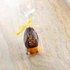 L'œuf de pâques en chocolat noir et fruit sec