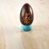 L'œuf de pâques en chocolat noir et fruit sec