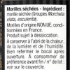 Les Morilles séchées en bocal