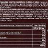 Le Quart d'orange confits enrobés   de chocolat noir