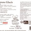Les Marrons entiers glacés
