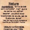 Le Pain d'épice nature BIO