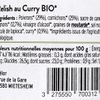 La Sauce relish au curry BIO