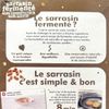 Les Pavés de sarrasin aux champignons et ciboulette BIO