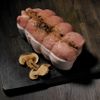 Le rôti de porc farci aux cèpes