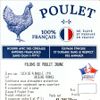 Les Pilons de poulet jaune