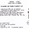 Les Échines de porc fumés