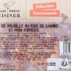 La Farce de volaille au foie de canard et pain d'épice