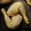 Les 2 Cuisses de poulet fermier jaune du Sud-Ouest
