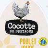 Le Poulet Fermier entier jaune