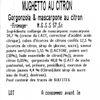 Le Mughetto  citron