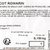 La Pointe de brie  abricot et romarin