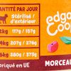 Les Morceaux en sauce pour chat au poulet, cranberries, sauge et curcuma "Edgard & Cooper"