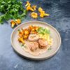 Filet mignon de porc aux chanterelles