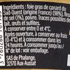 Le Foie gras de canard entier mi-cuit du sud-ouest à la fleur de sel IGP
