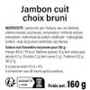 Le Pavé de jambon cuit braisé