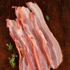 Les 4 tranches de poitrine de porc fumé