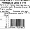 Les Pormoniers de Savoie x 4 "sans sel nitrité"