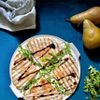 Quesadillas poires et fromage de chèvre
